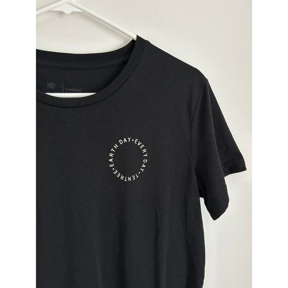 TenTree "Earth Day is Everyday" Black Tee - Size Small - Picture 3 of 5